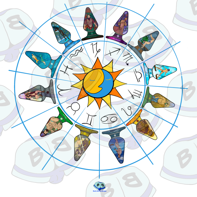 Zodiac Butt Plug: Calendar
