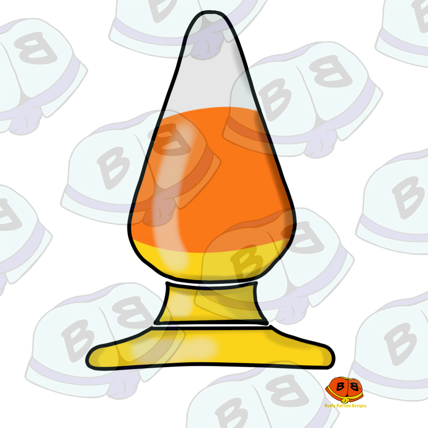 Candy Corn Butt Plug