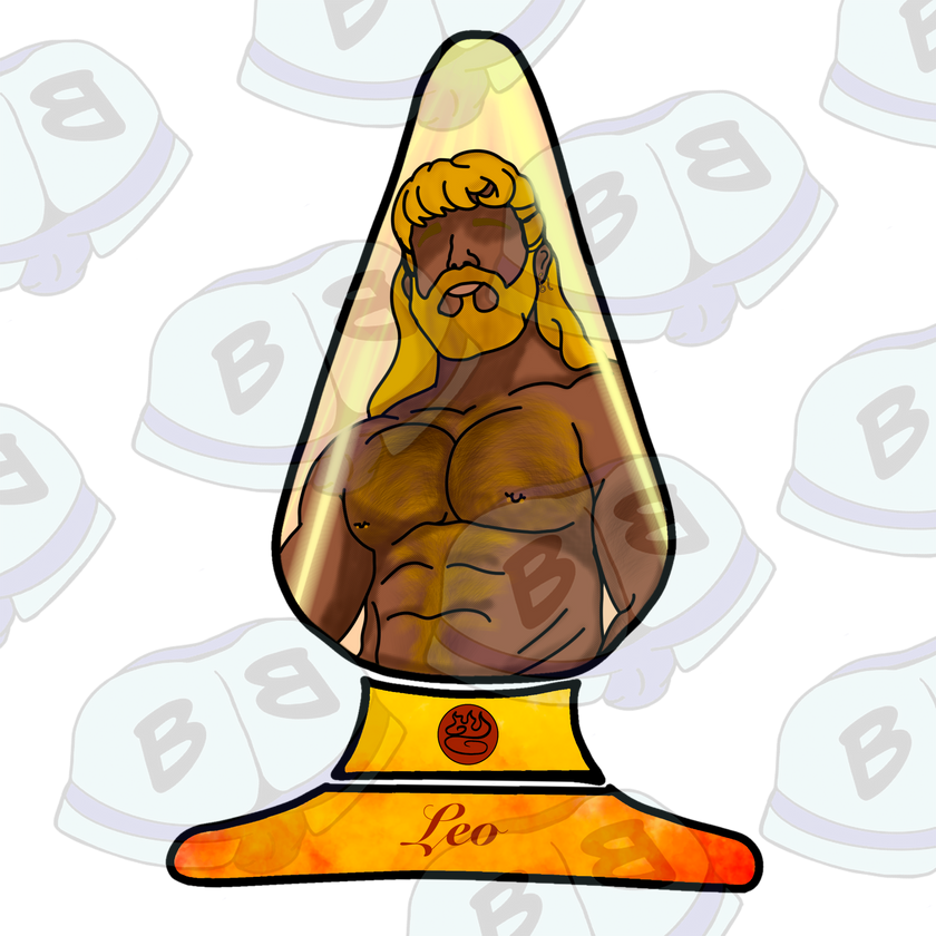 Zodiac Butt Plug: Leo