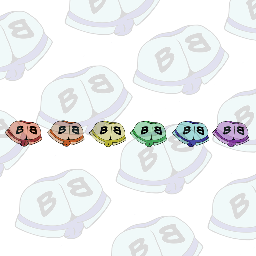 Little Rainbow Butts