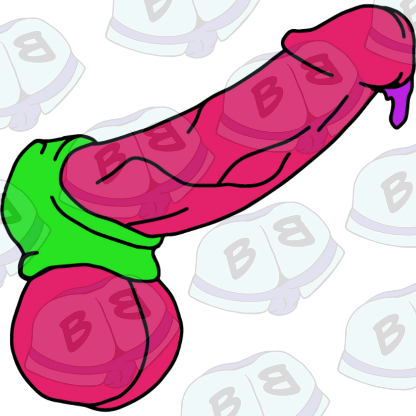 Pop Art Cock and Ball Stretcher