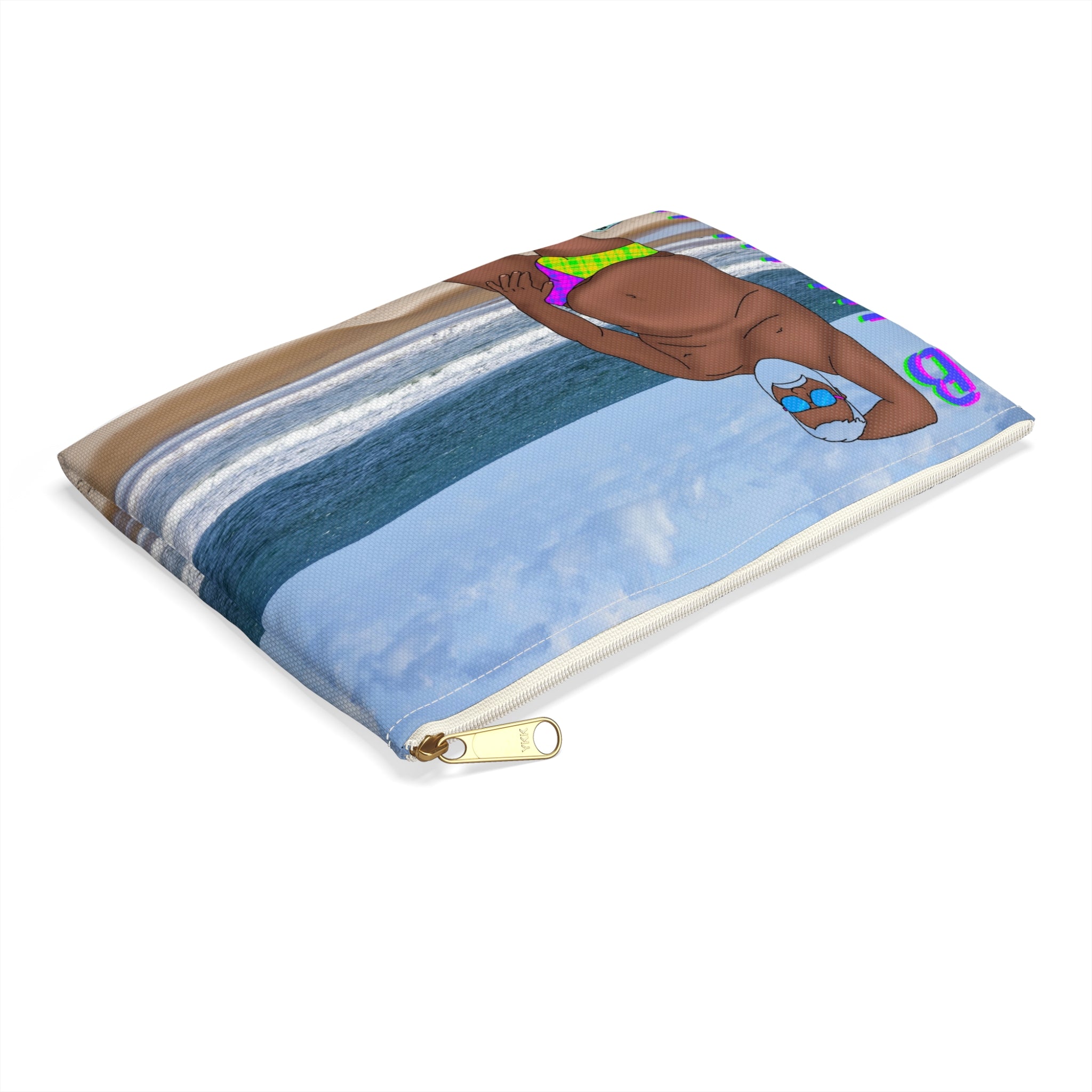 Zipper Gear Pouch - Beef