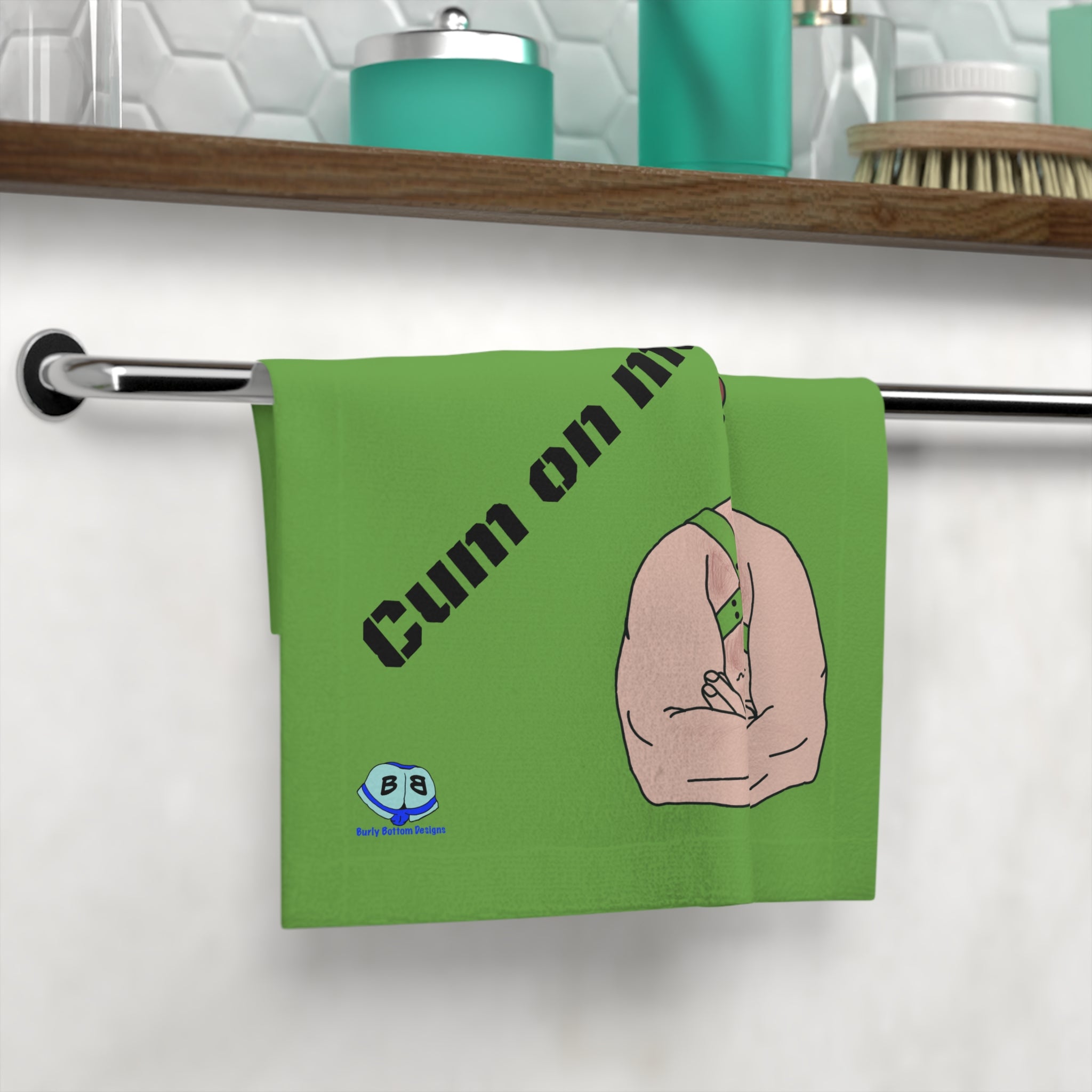 Cum Rag - Hairy Harness