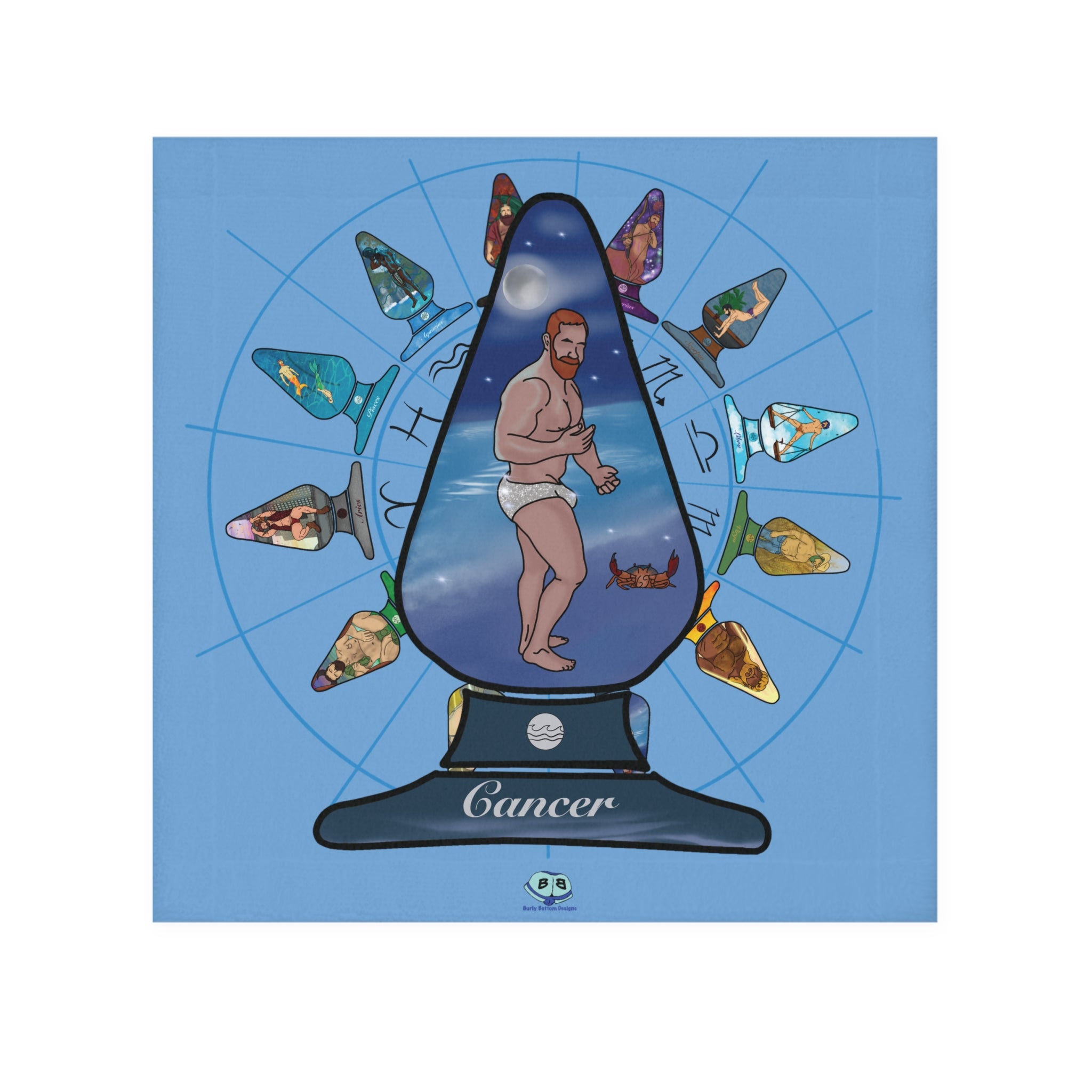Cum Rag - Zodiac Butt Plug: Cancer