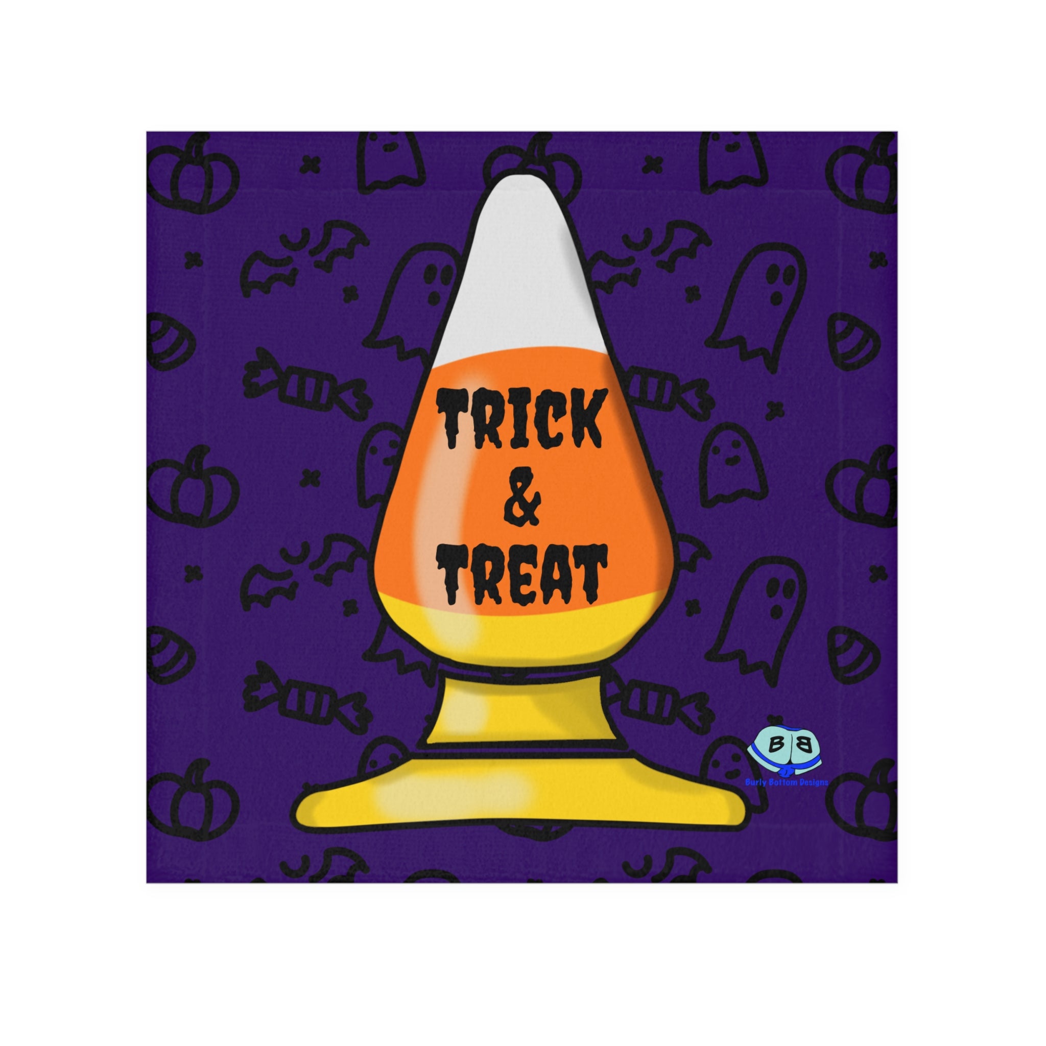 Cum Rag - Candy Corn Butt Plug Burly Bottom Designs Cum Rag - Candy Corn Butt Plug Burly Bottom Designs
