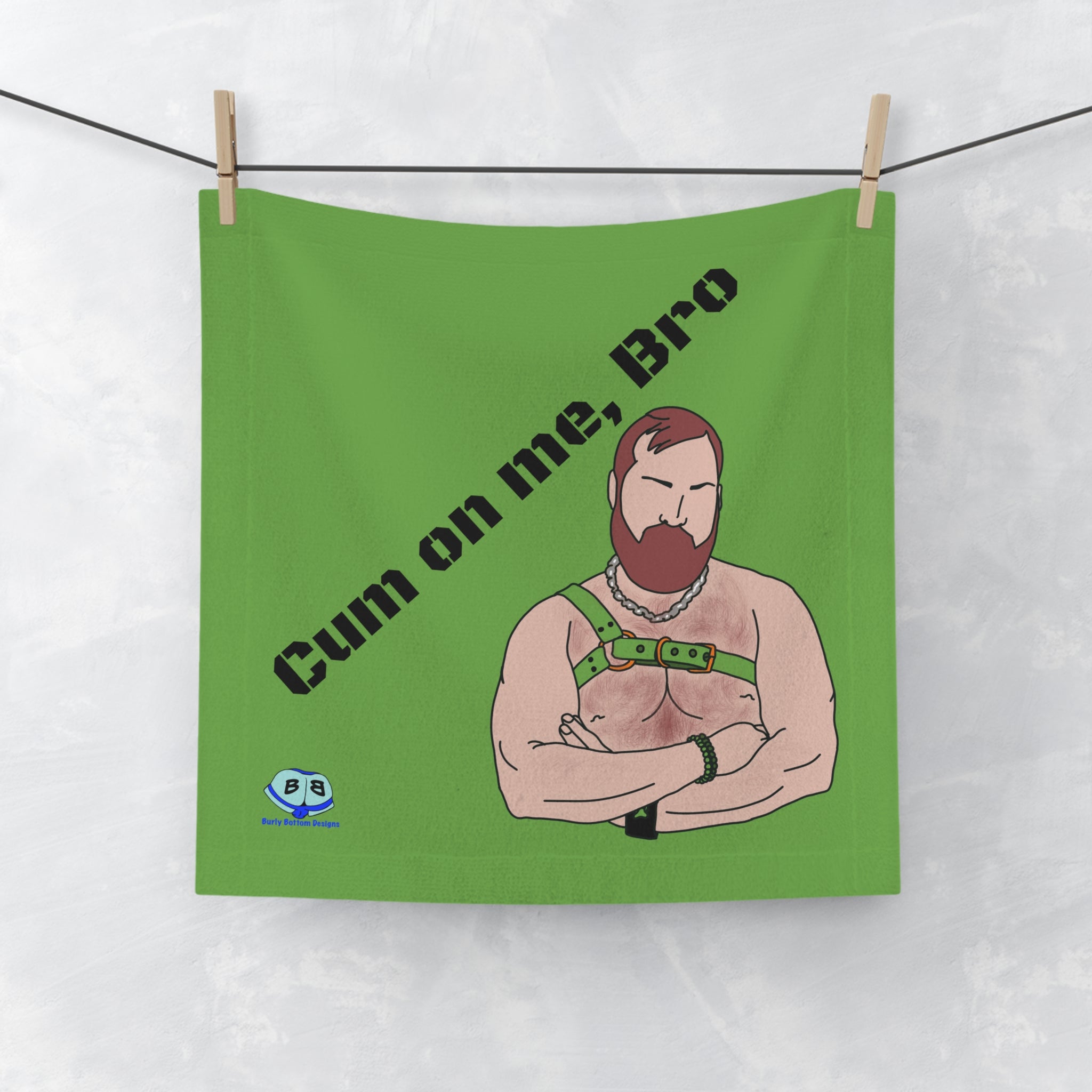 Cum Rag - Hairy Harness