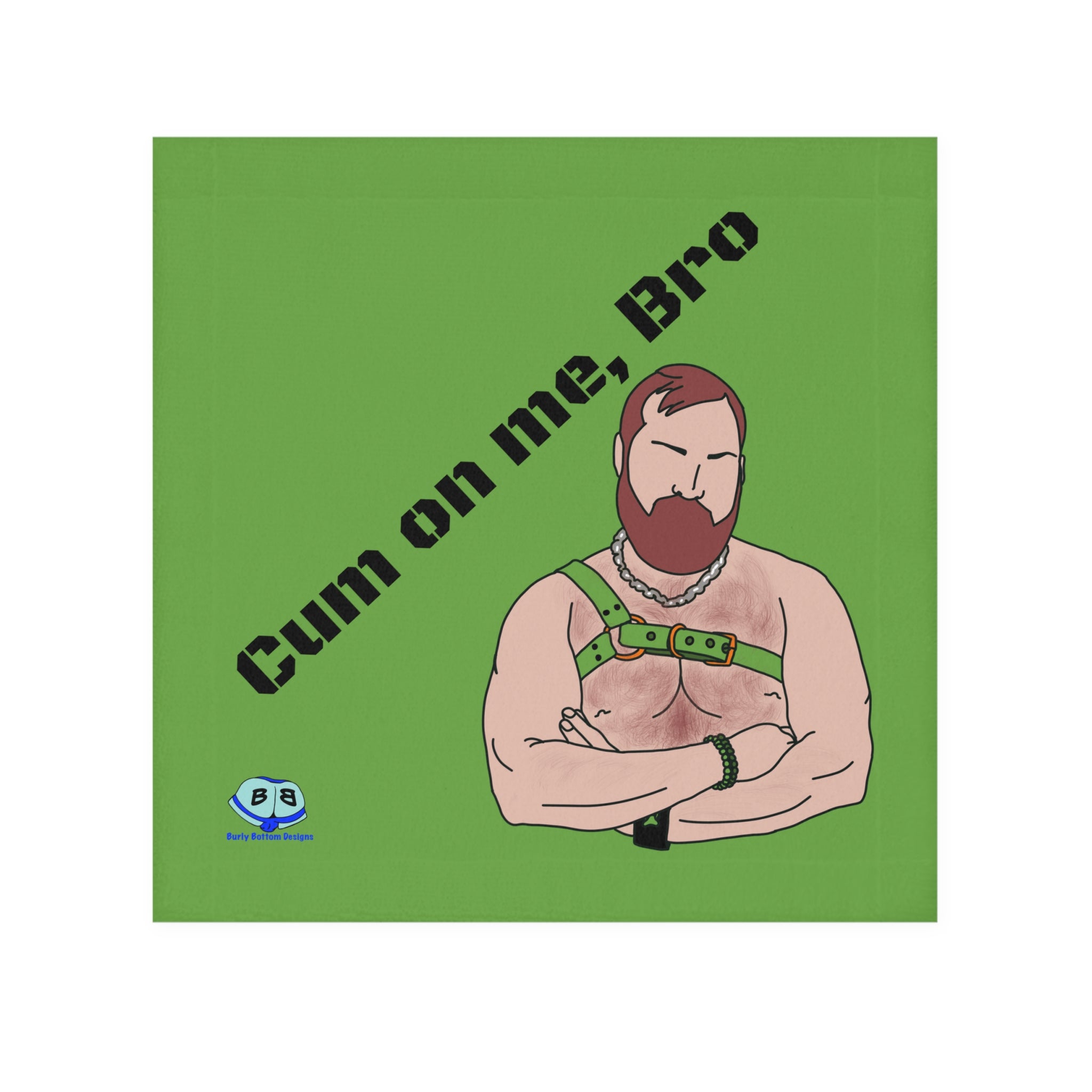 Cum Rag - Hairy Harness