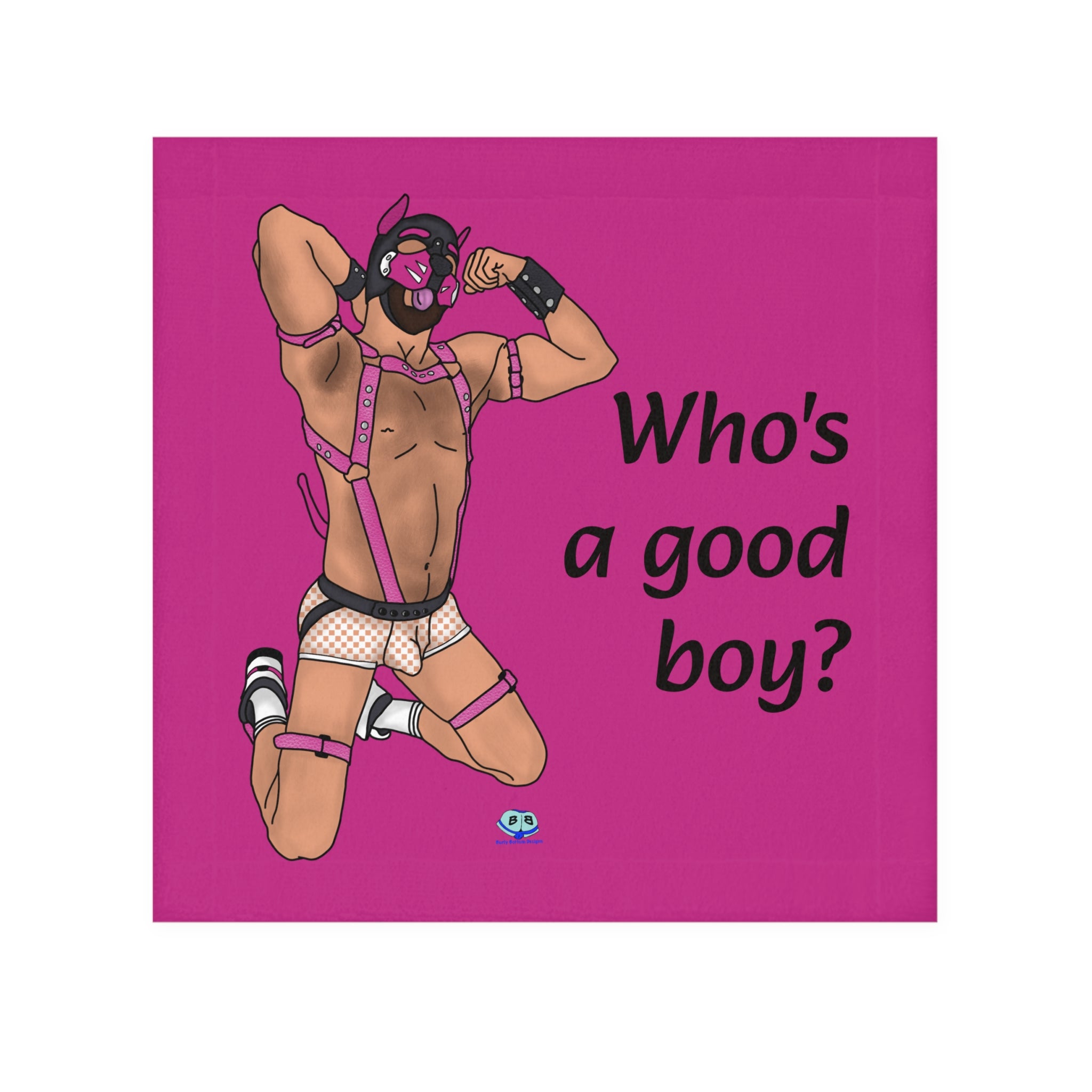 Cum Rag - Who's a Good Boy? (Pink)