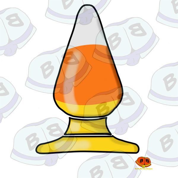Candy Corn Butt Plug