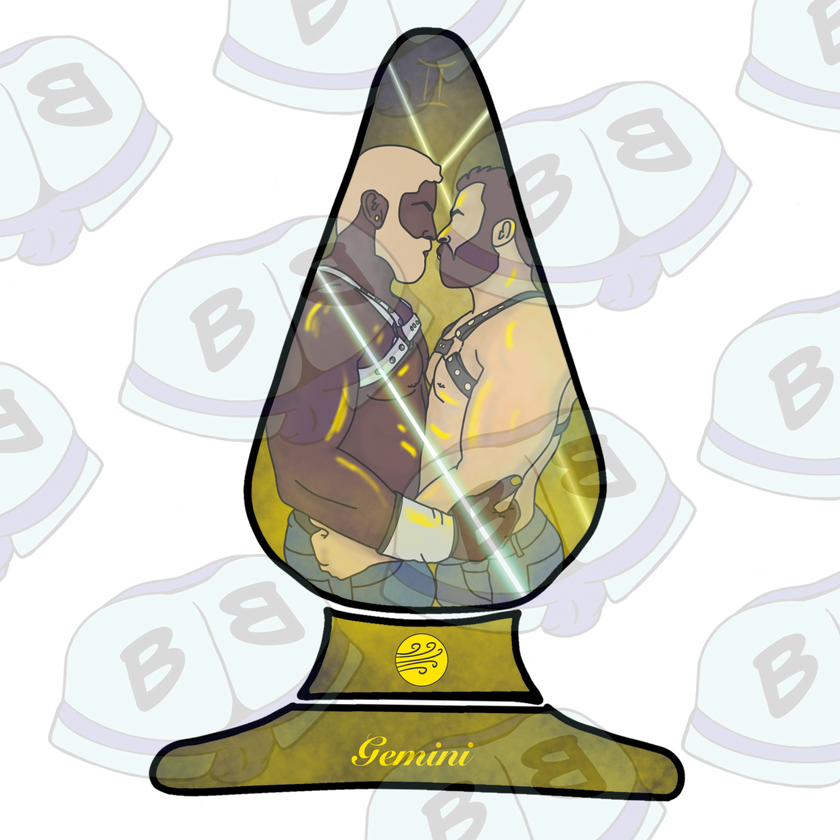 Zodiac Butt Plug: Gemini