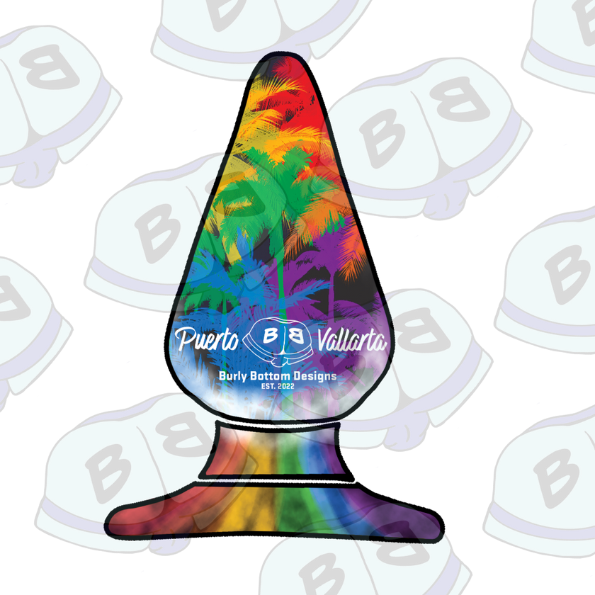 Pride in Paradise Butt Plug