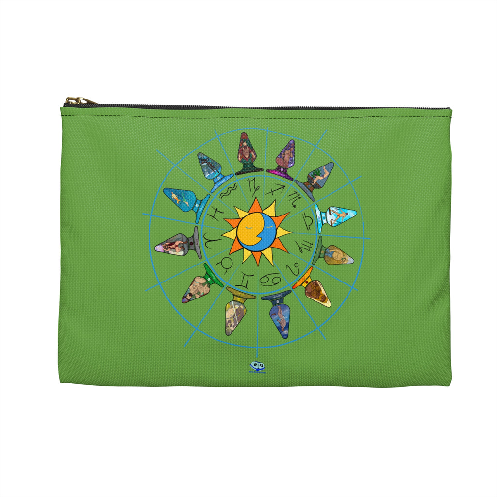 Zipper Gear Pouch - Zodiac Butt Plug: Taurus