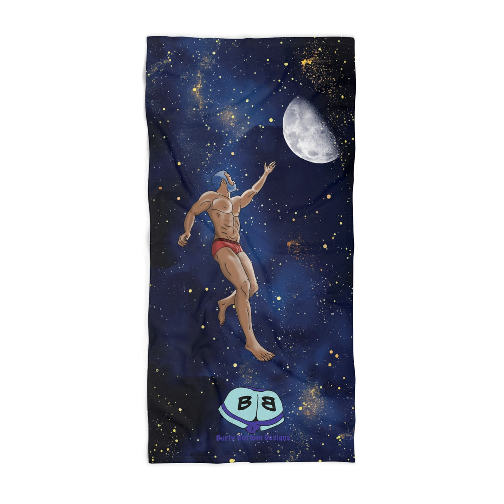 Beach Towel - Drawn to Moonlight