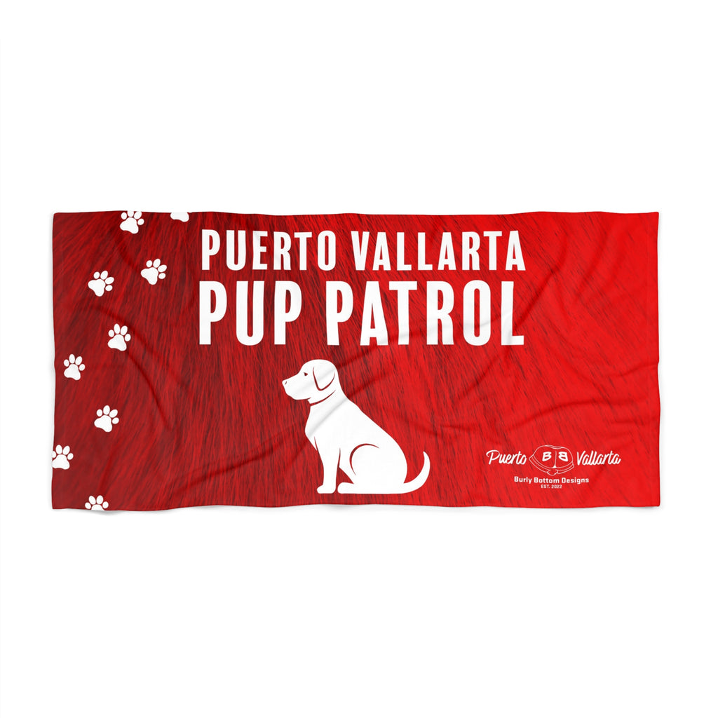 Beach Towel - PV Pup Patrol