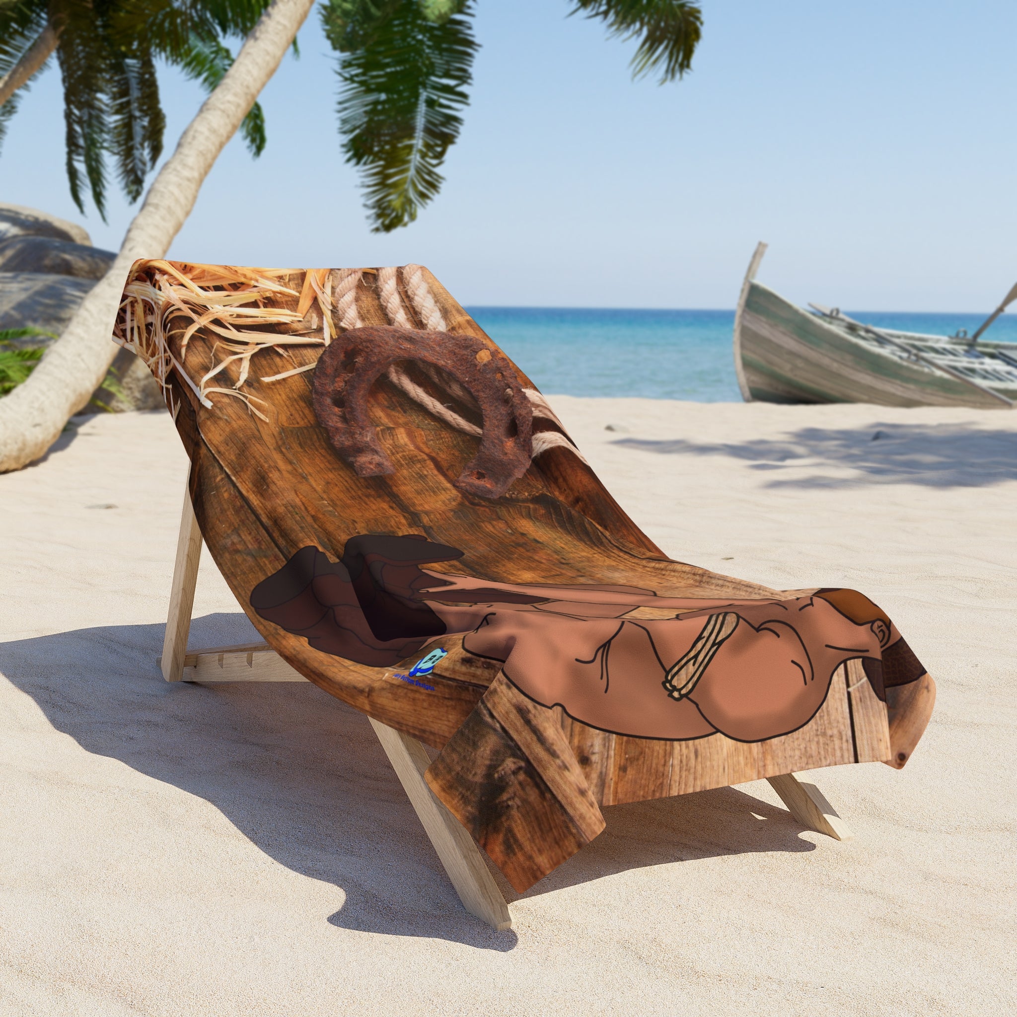 Beach Towel - Rodeo Season