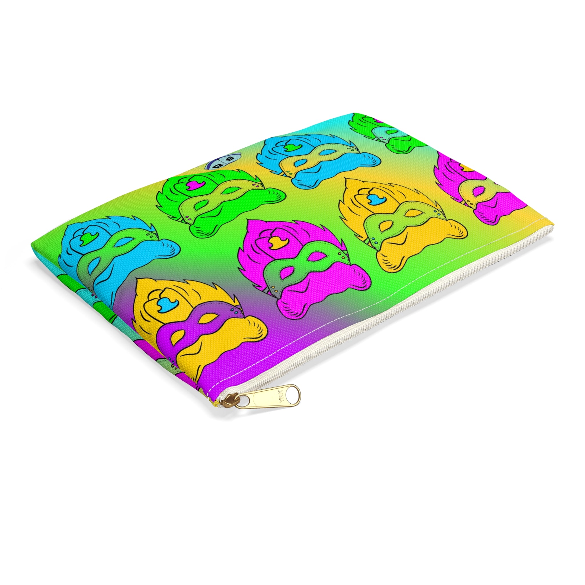 Zipper Gear Pouch - Pop Art Masked Bears