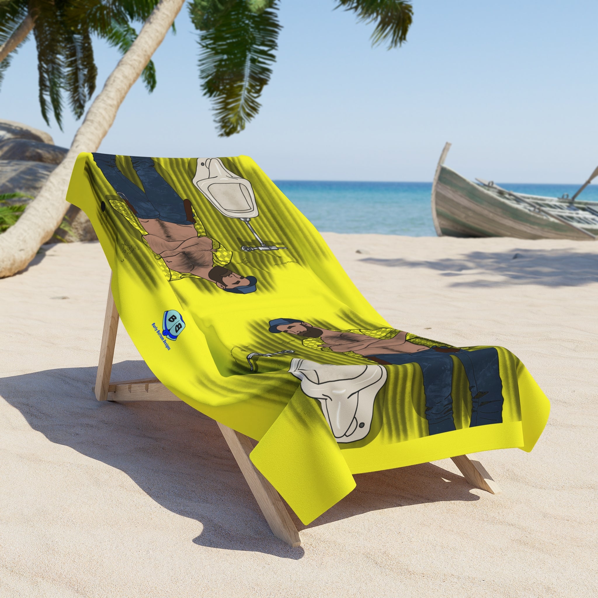 Beach Towel - Urinal