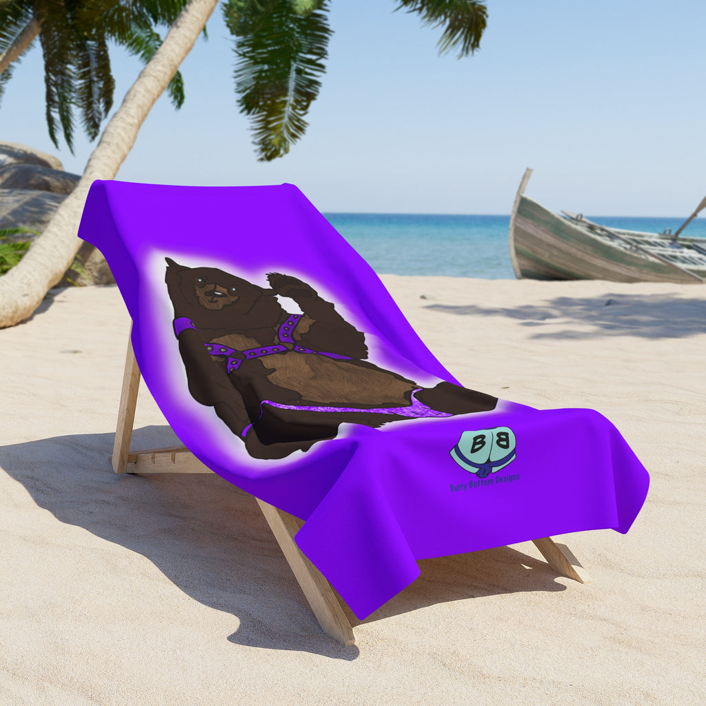 Beach Towel - Disco Bear