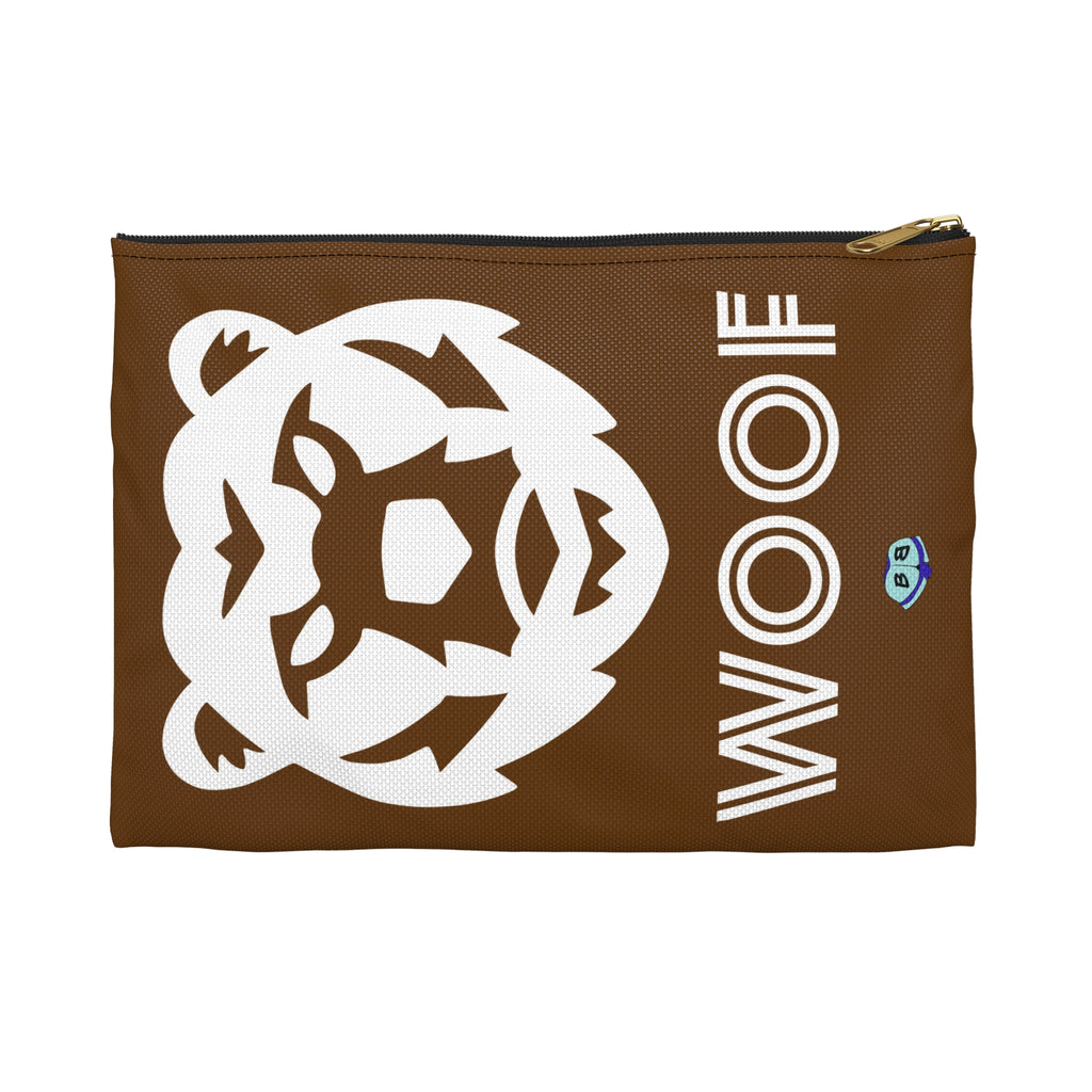 Zipper Gear Pouch - Geometric Bear