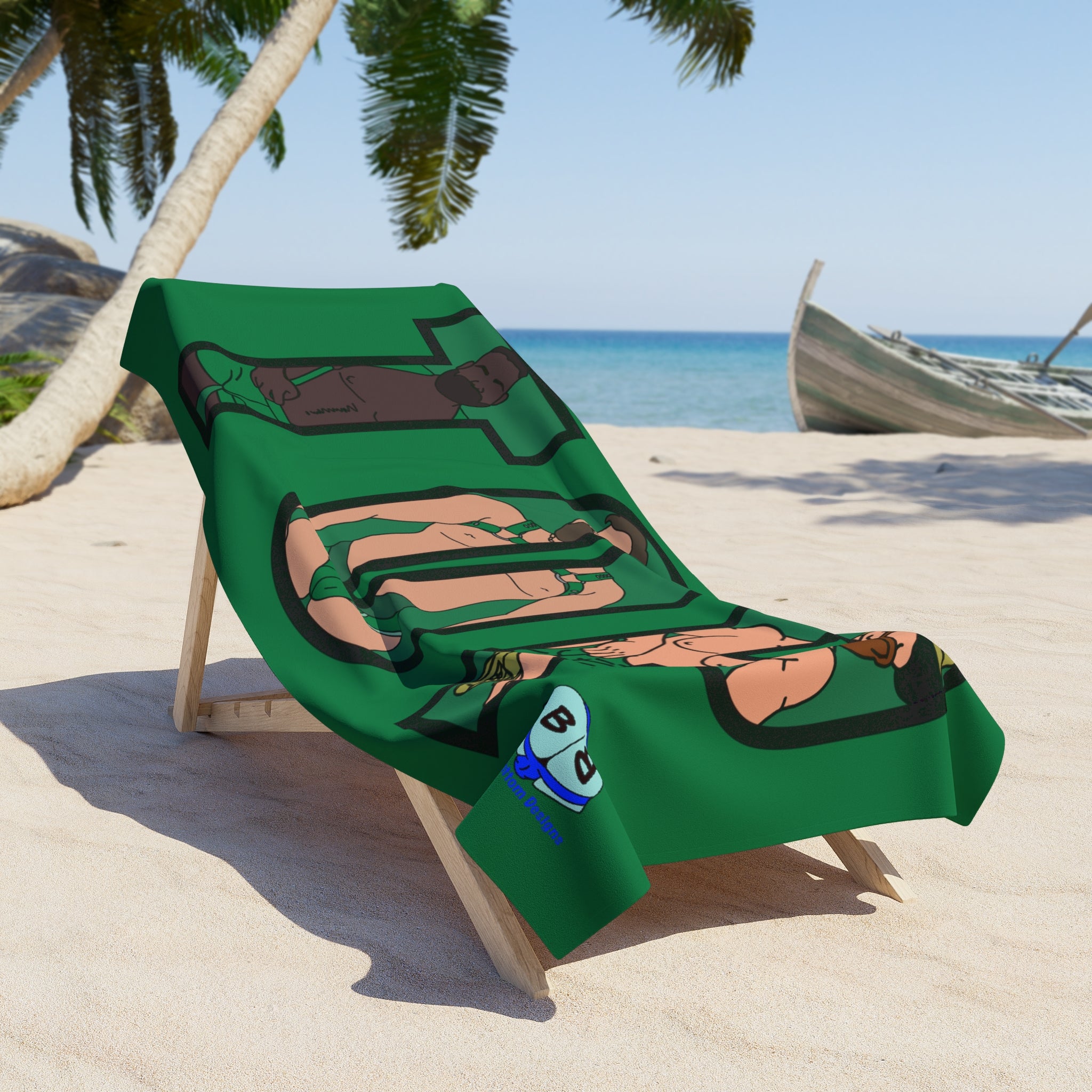 Beach Towel - TOP Cutout
