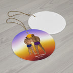 Ceramic Ornament -  Sunset