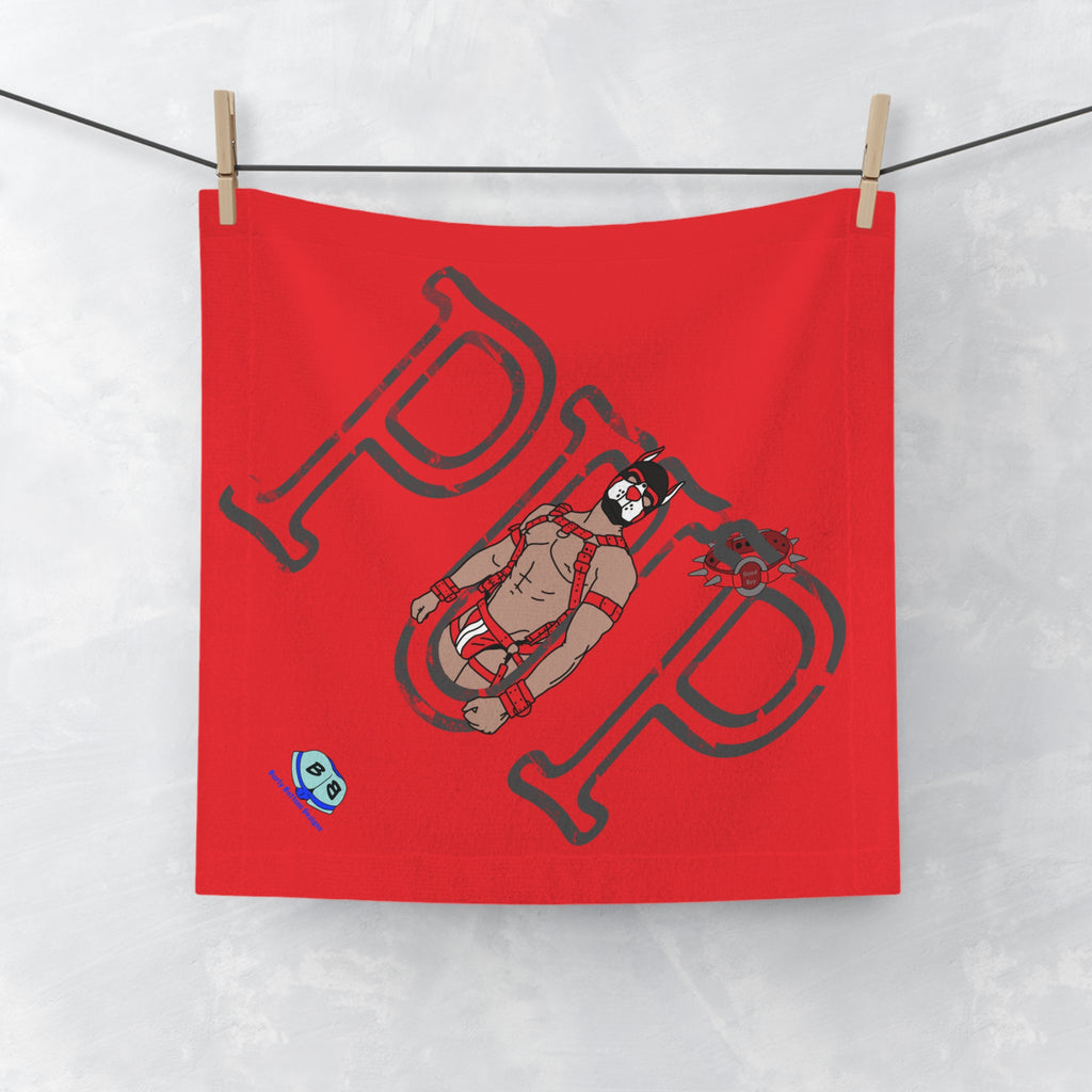 Cum Rag - Pup Sign (Red)