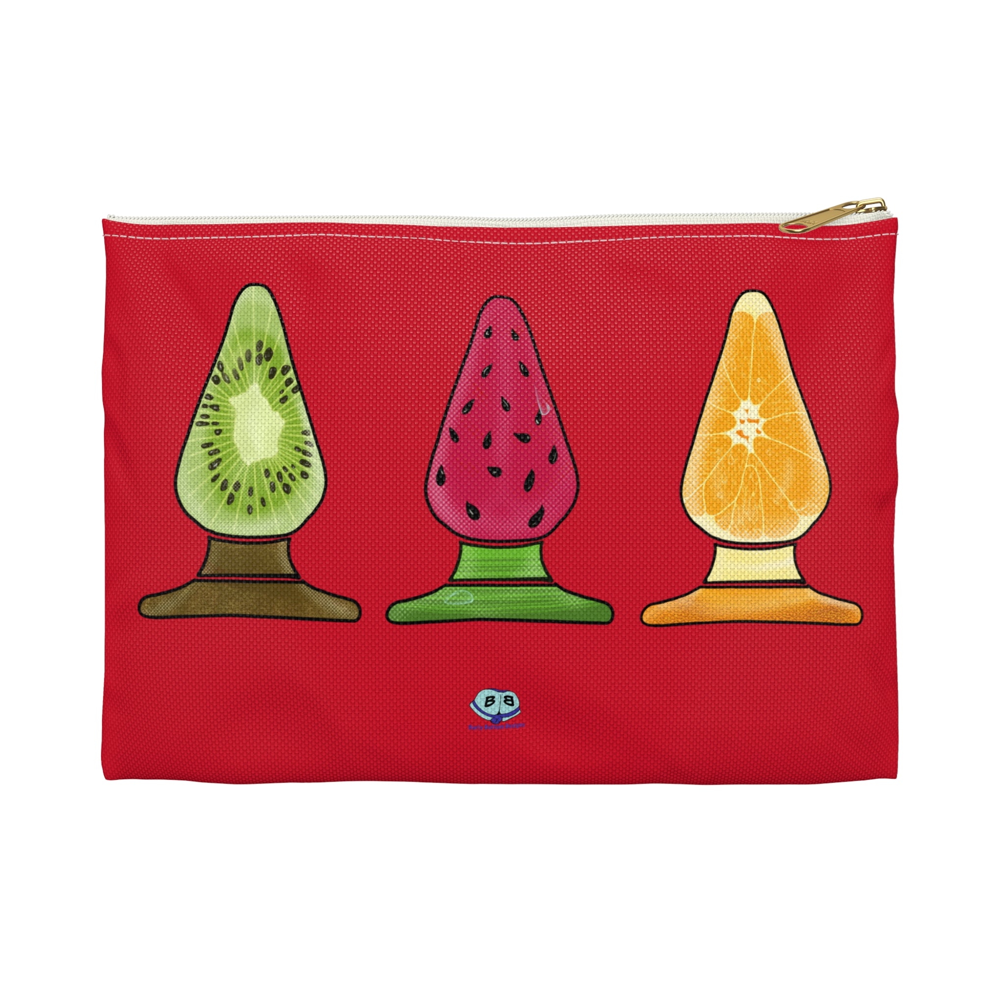 Zipper Gear Pouch - Fruity Butt Plugs