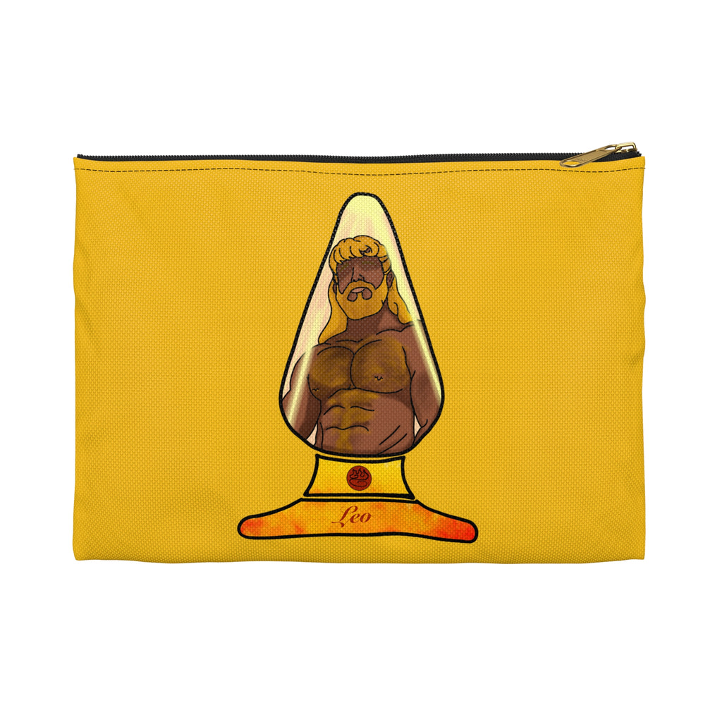 Zipper Gear Pouch - Zodiac Butt Plug: Leo