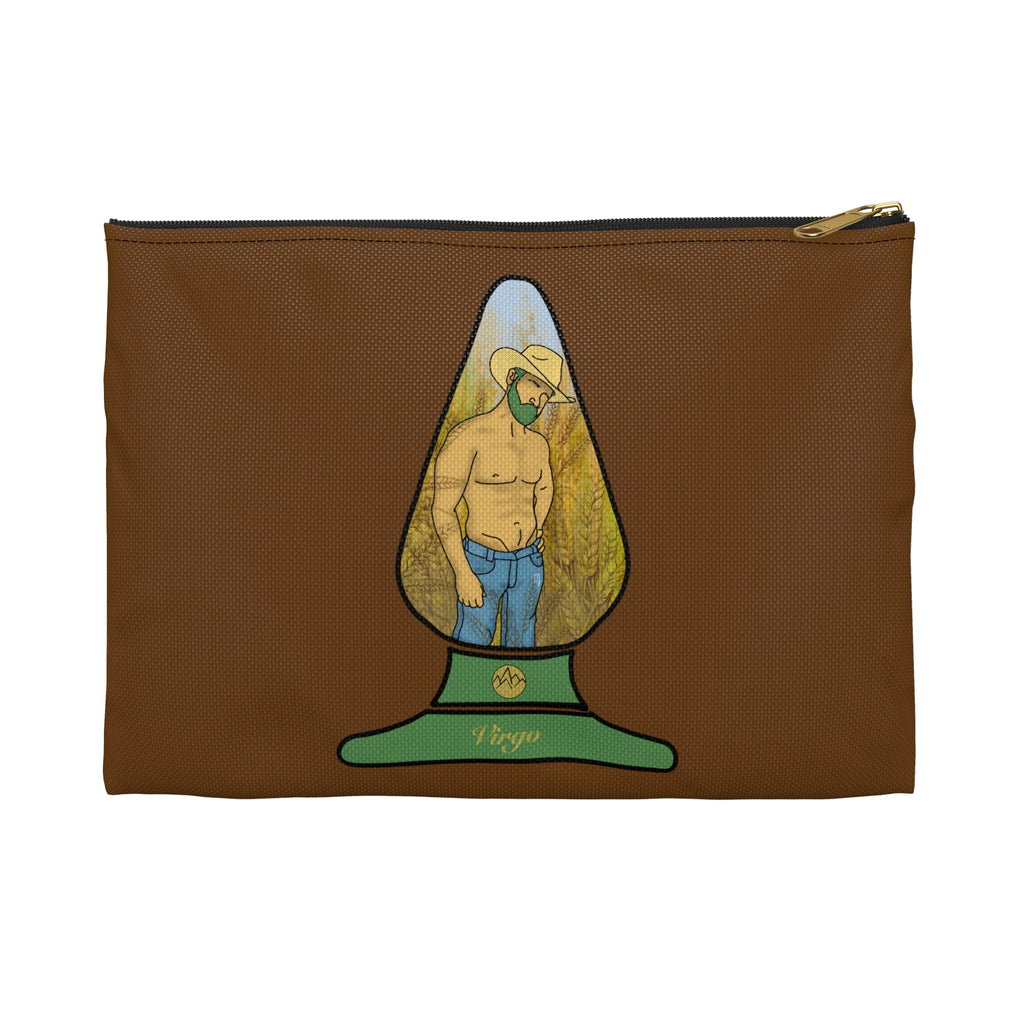 Zipper Gear Pouch - Zodiac Butt Plug: Virgo