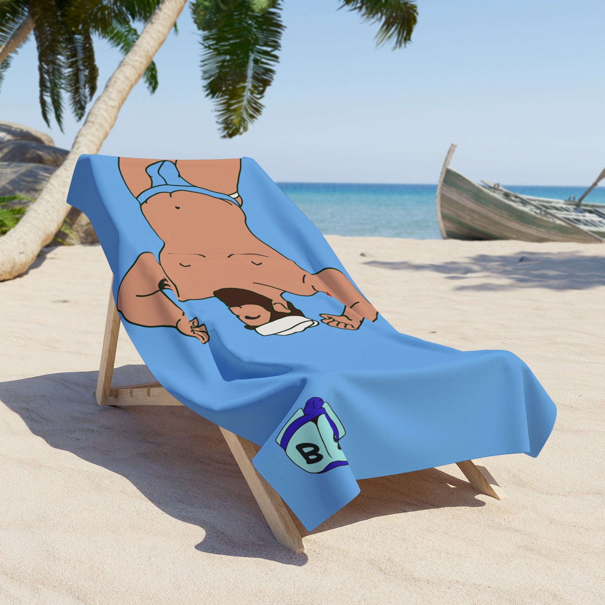 Beach Towel - Burly Sailor