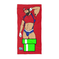 Beach Towel - Warp Pipe Dreams