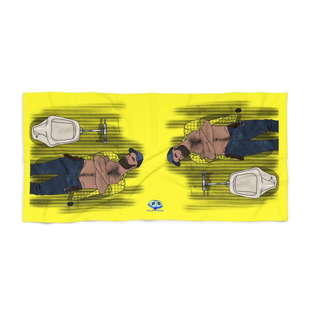 Beach Towel - Urinal