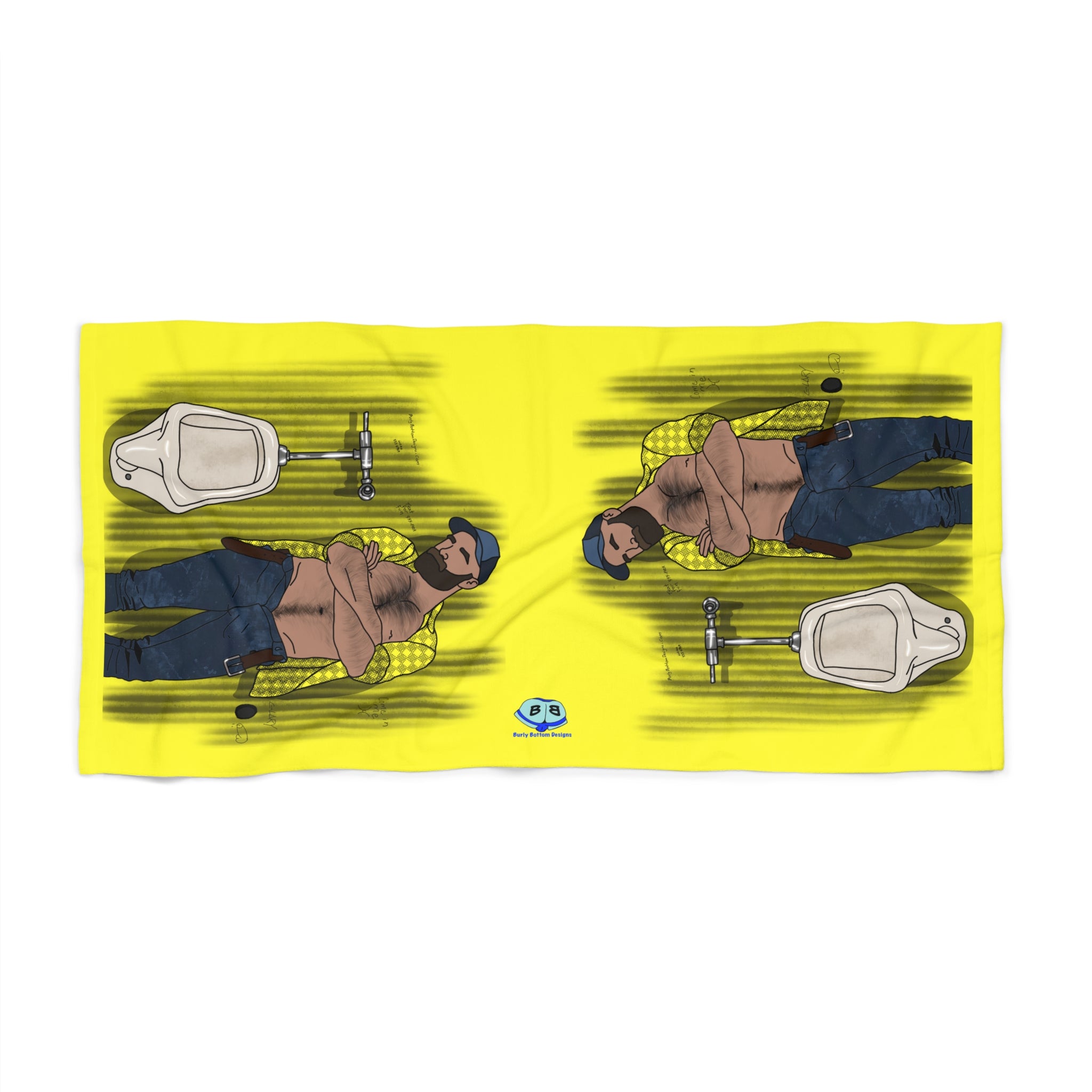 Beach Towel - Urinal