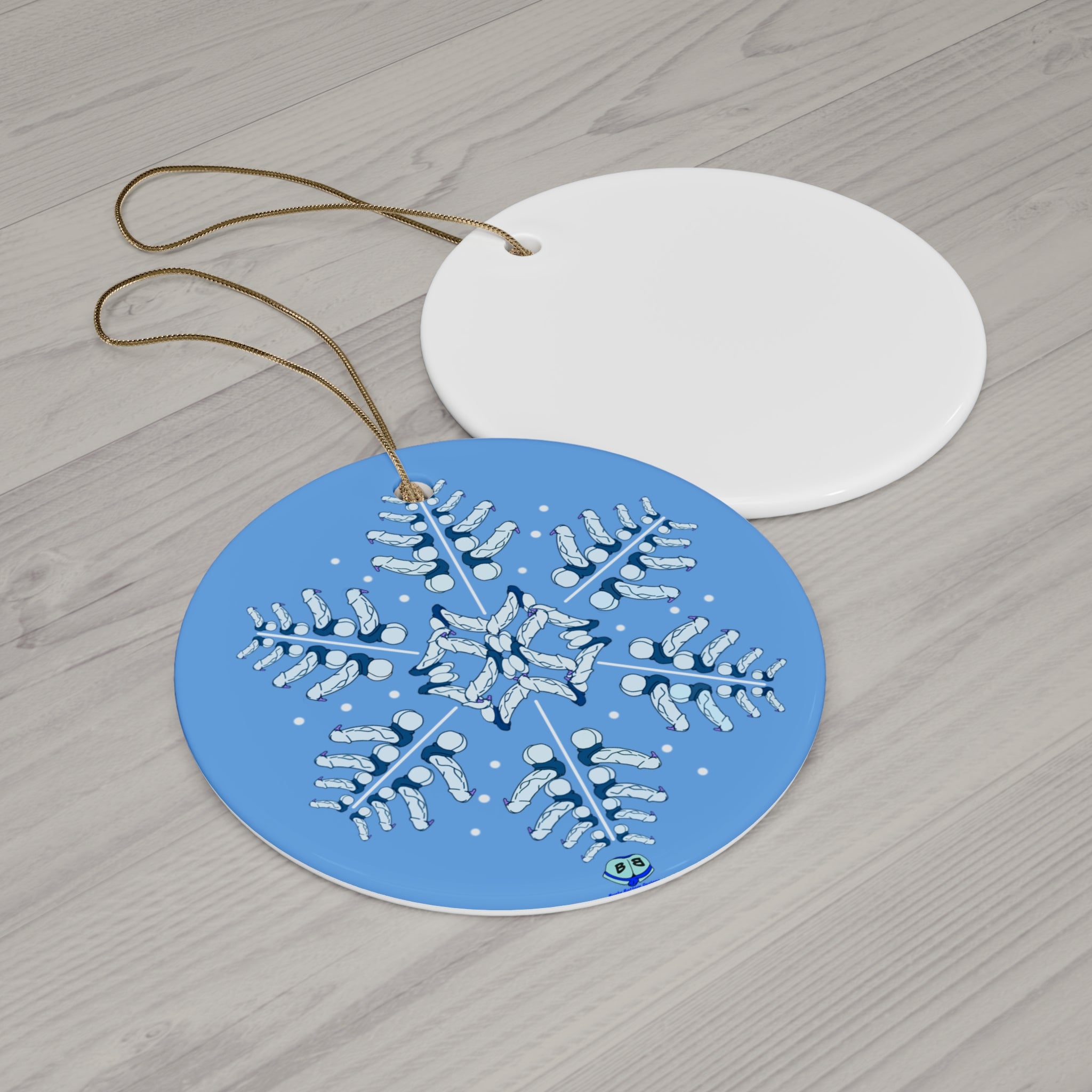 Ceramic Ornament - Snowflake