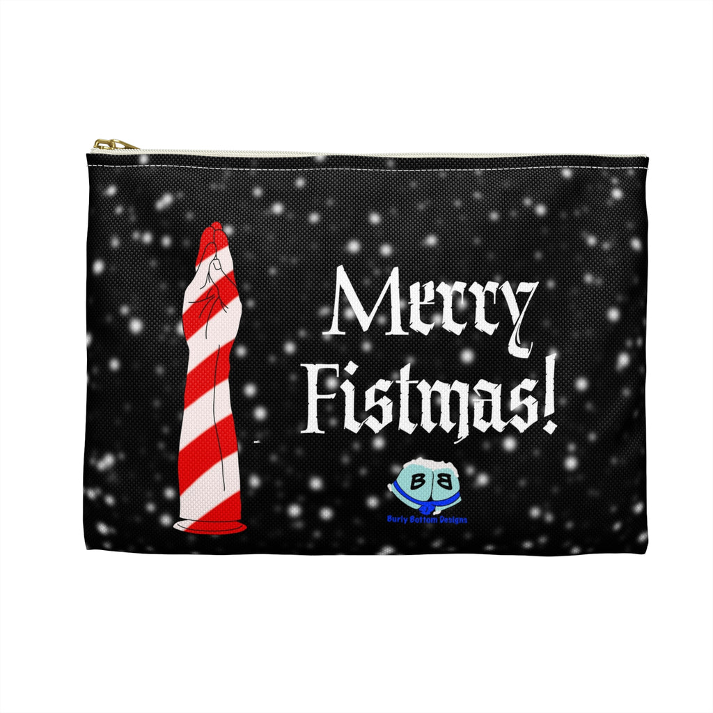 Zipper Gear Pouch - Merry Fistmas