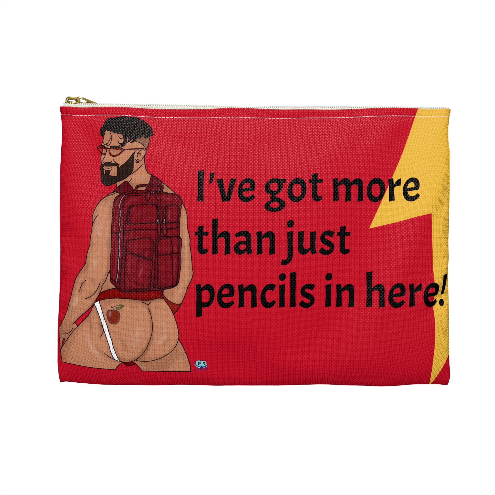 Zipper Gear Pouch - Apple Bottom