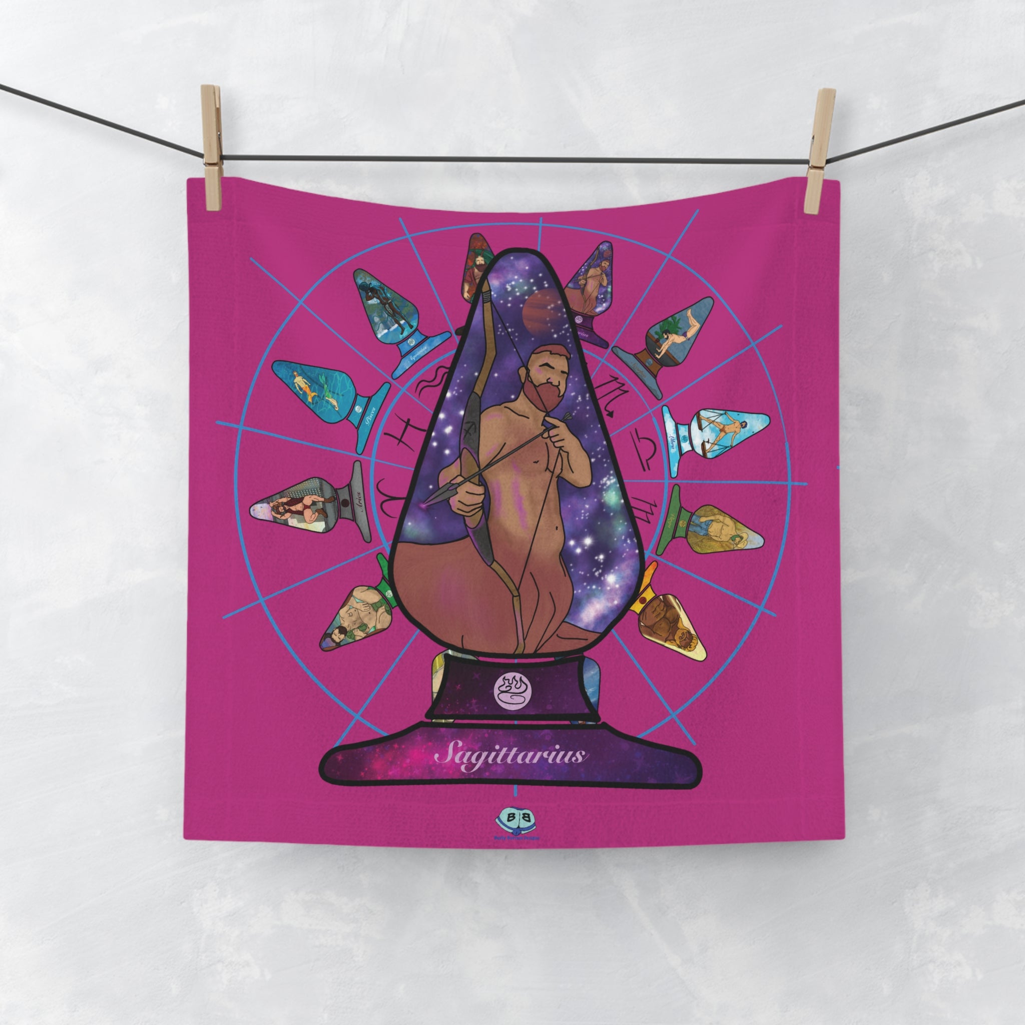 Cum Rag - Zodiac Butt Plug: Sagittarius