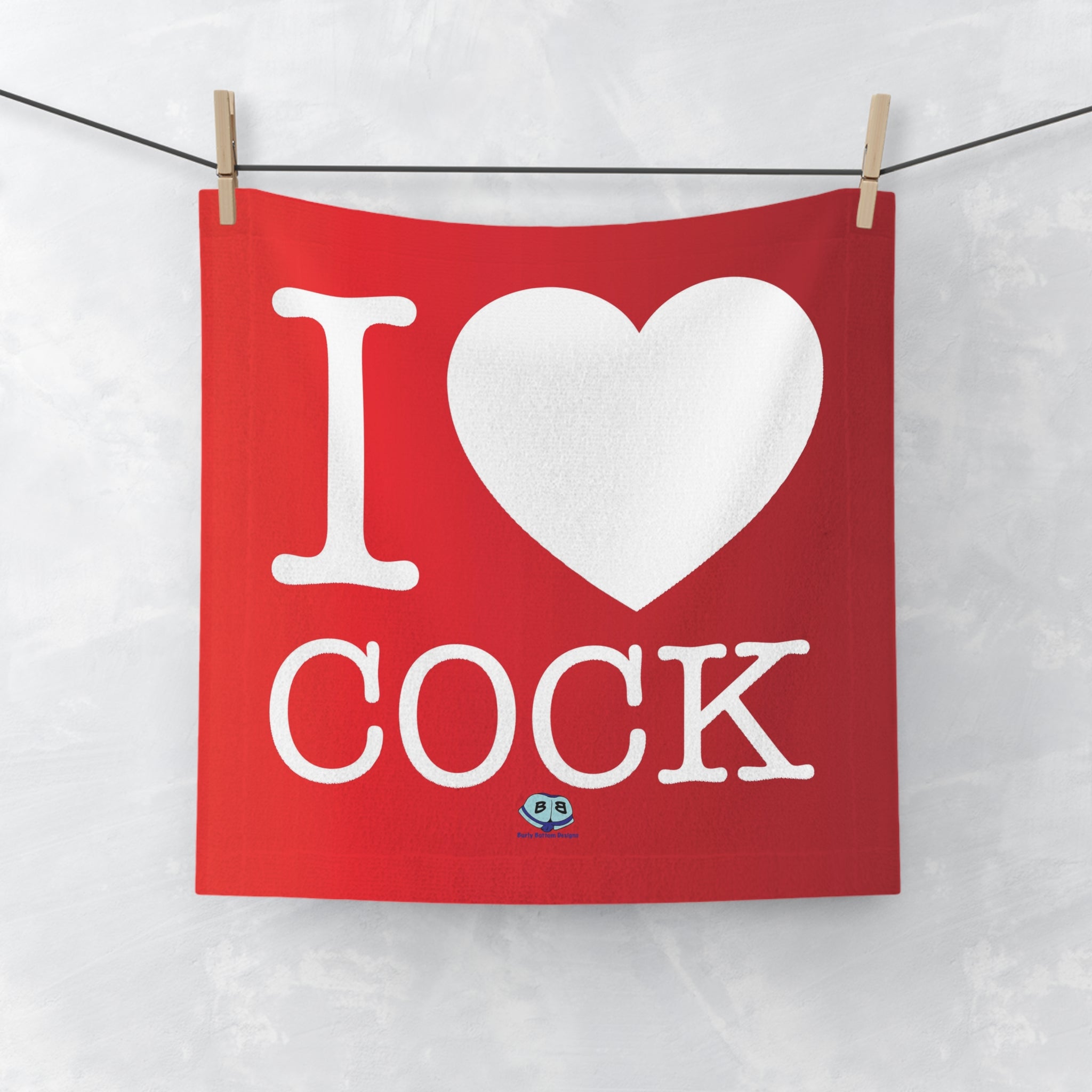 Cum Rag - I Heart Cock