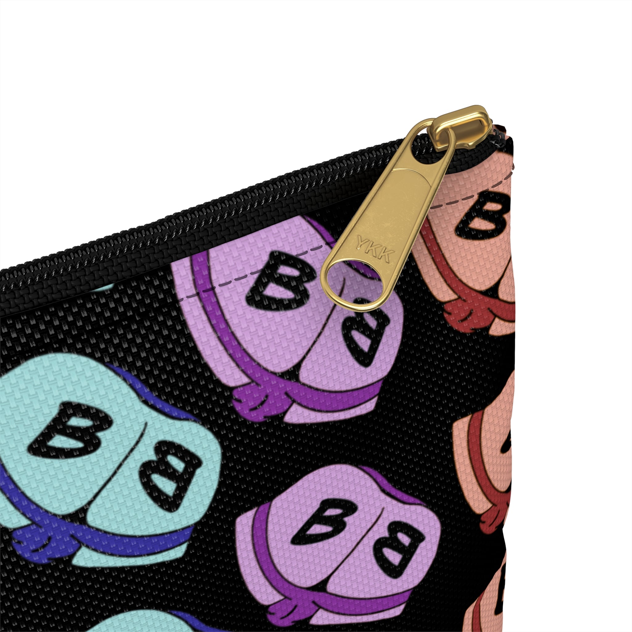 Zipper Gear Pouch - Little Rainbow Butts