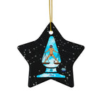 Ceramic Ornament - Zodiac Butt Plug: Libra