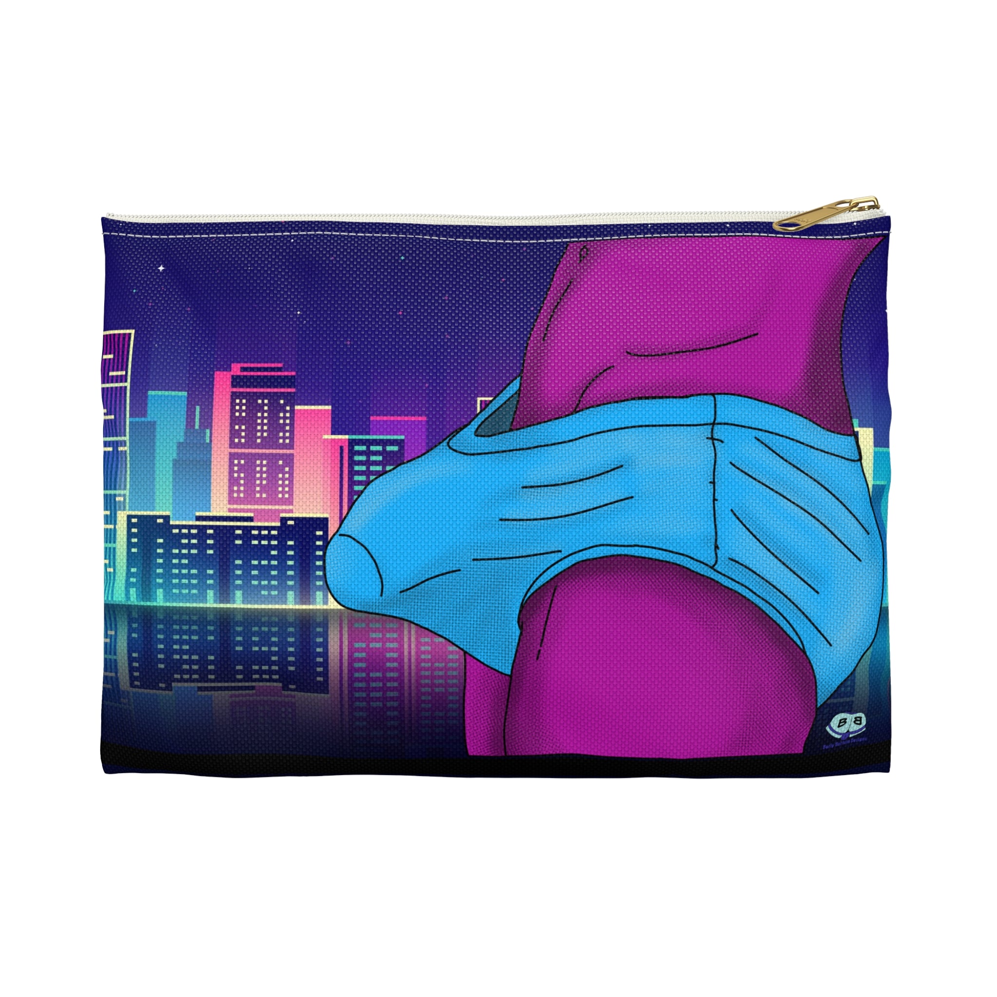 Zipper Gear Pouch - Tight Fit Pop Art