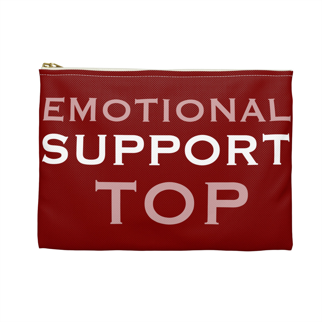 Zipper Gear Pouch - Emotional Support Top