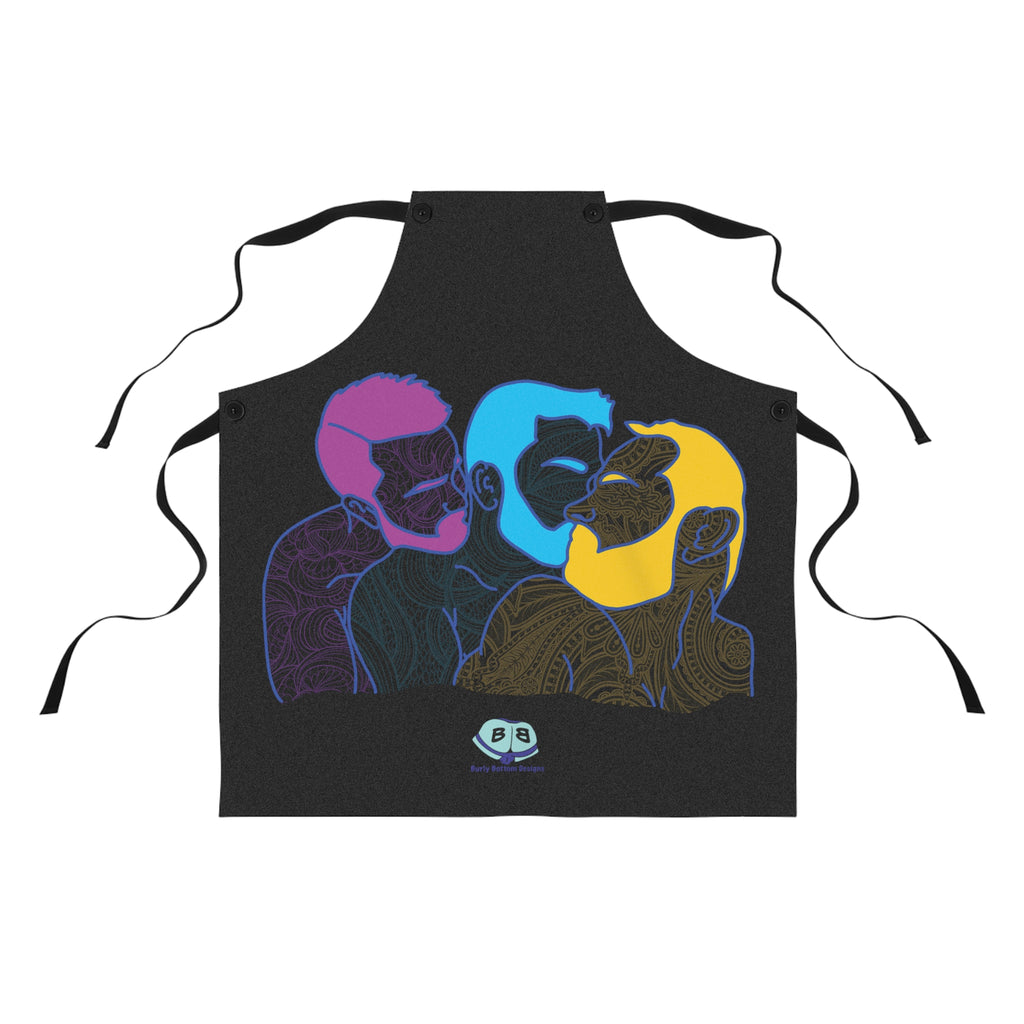 Apron - Throuple Pop Art
