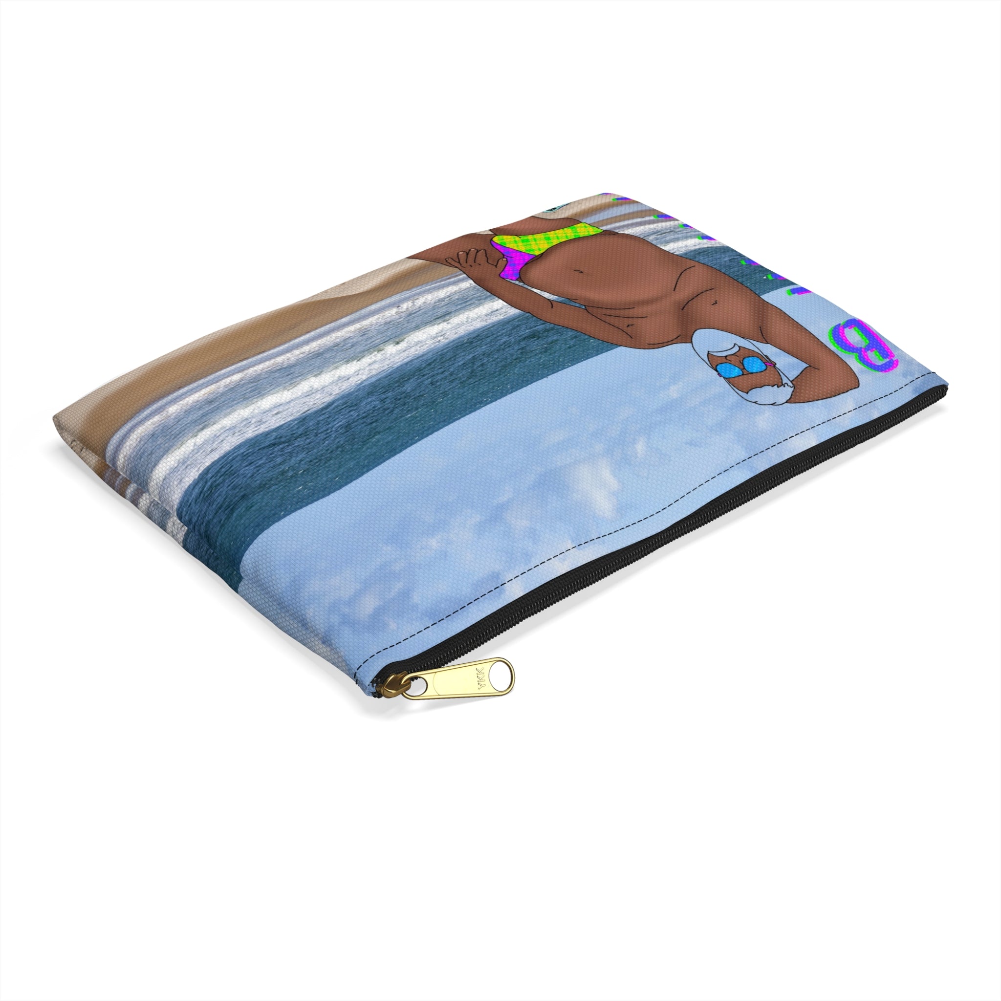 Zipper Gear Pouch - Beef