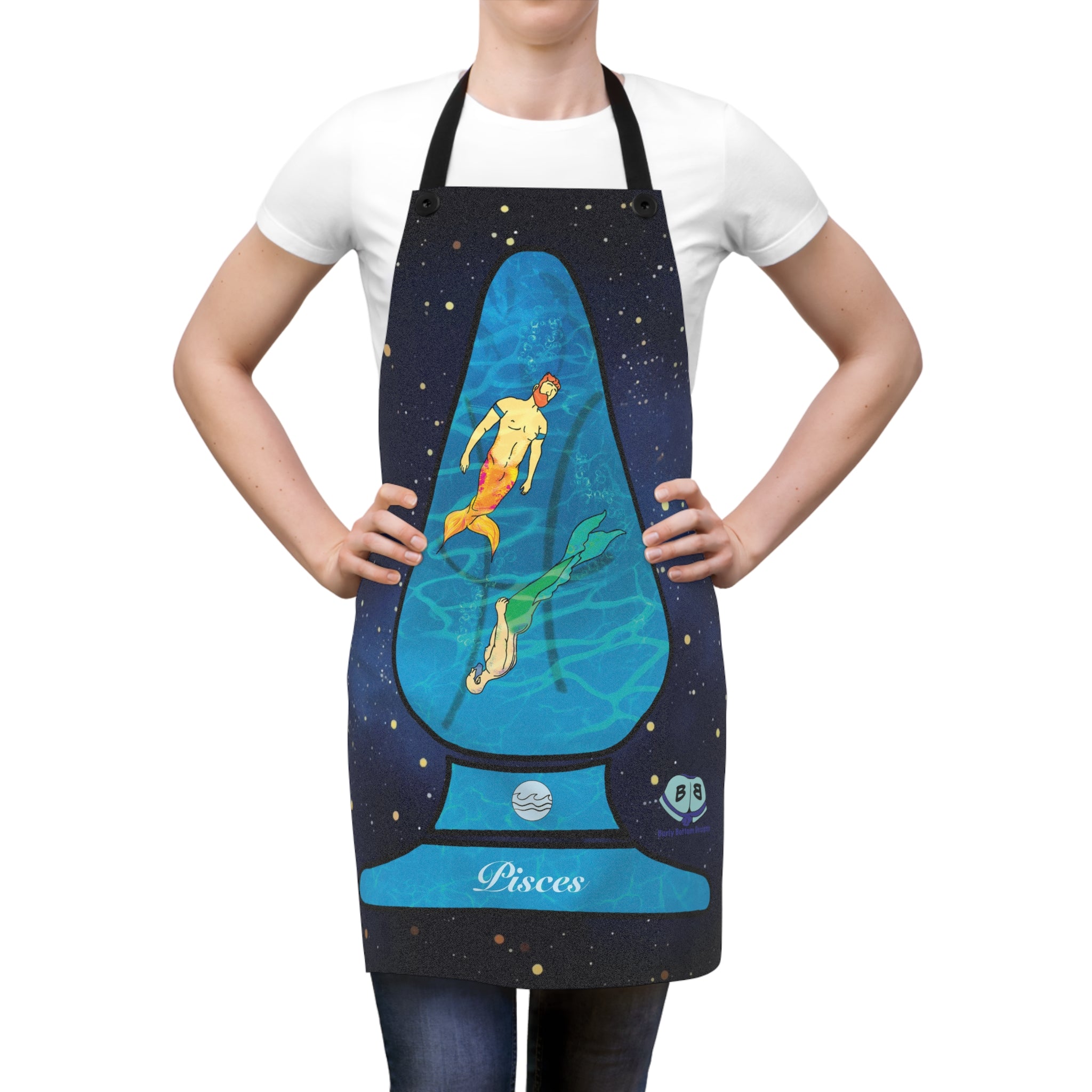 Apron - Zodiac Butt Plug: Pisces