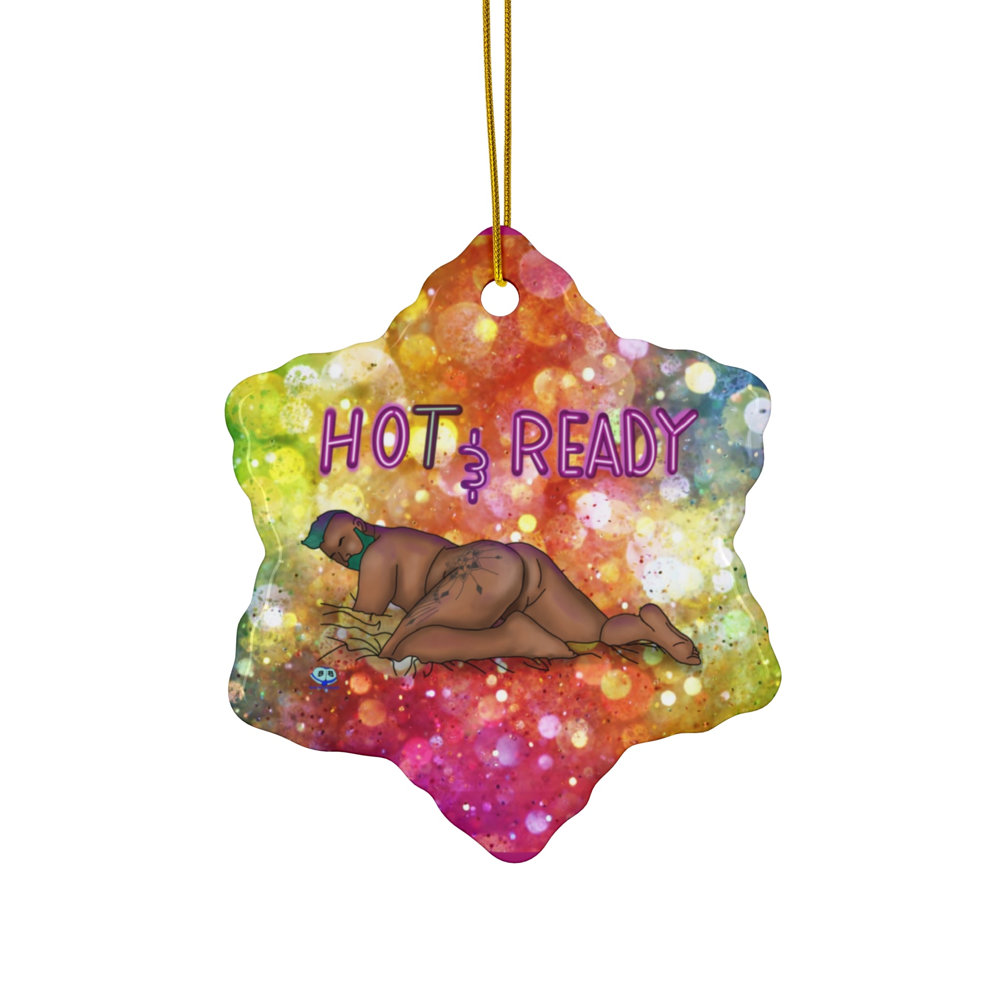 Ceramic Ornament - Hot and Ready