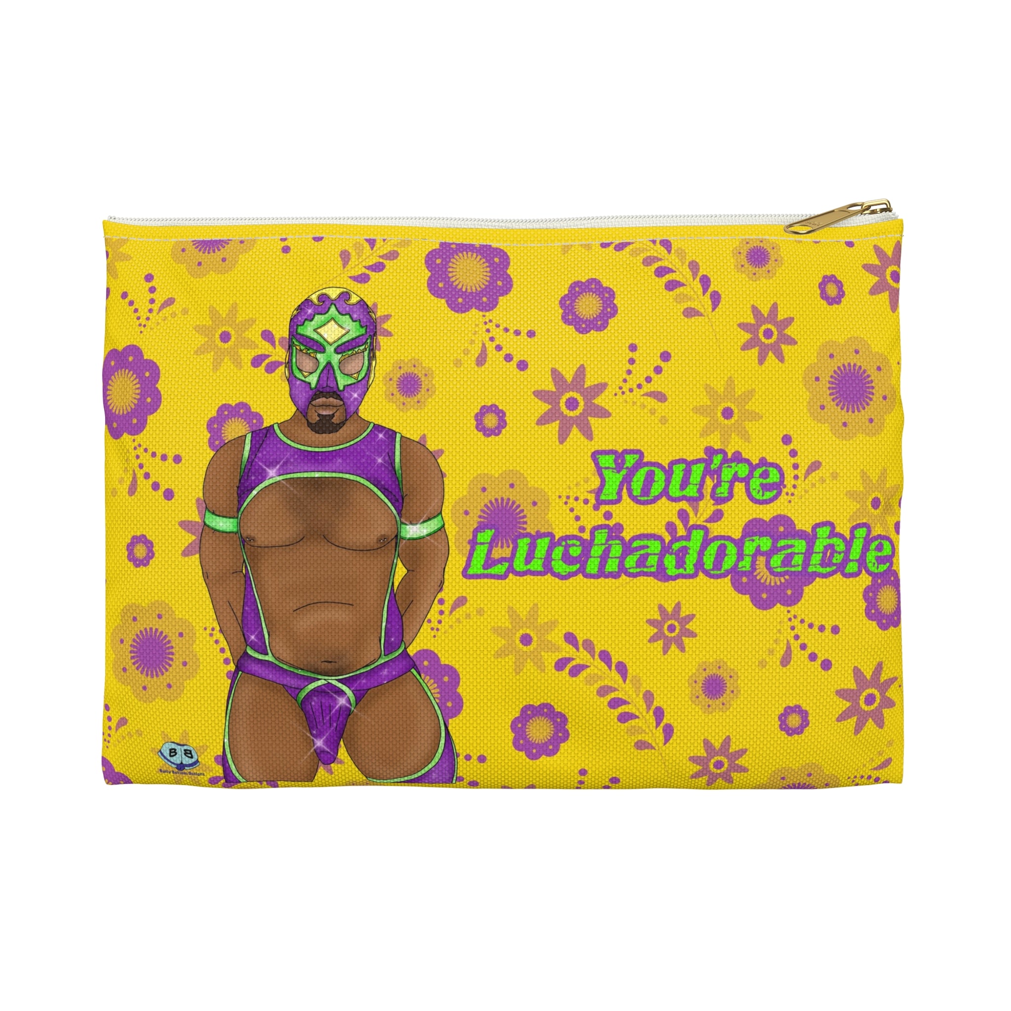 Zipper Gear Pouch - Luchadorable