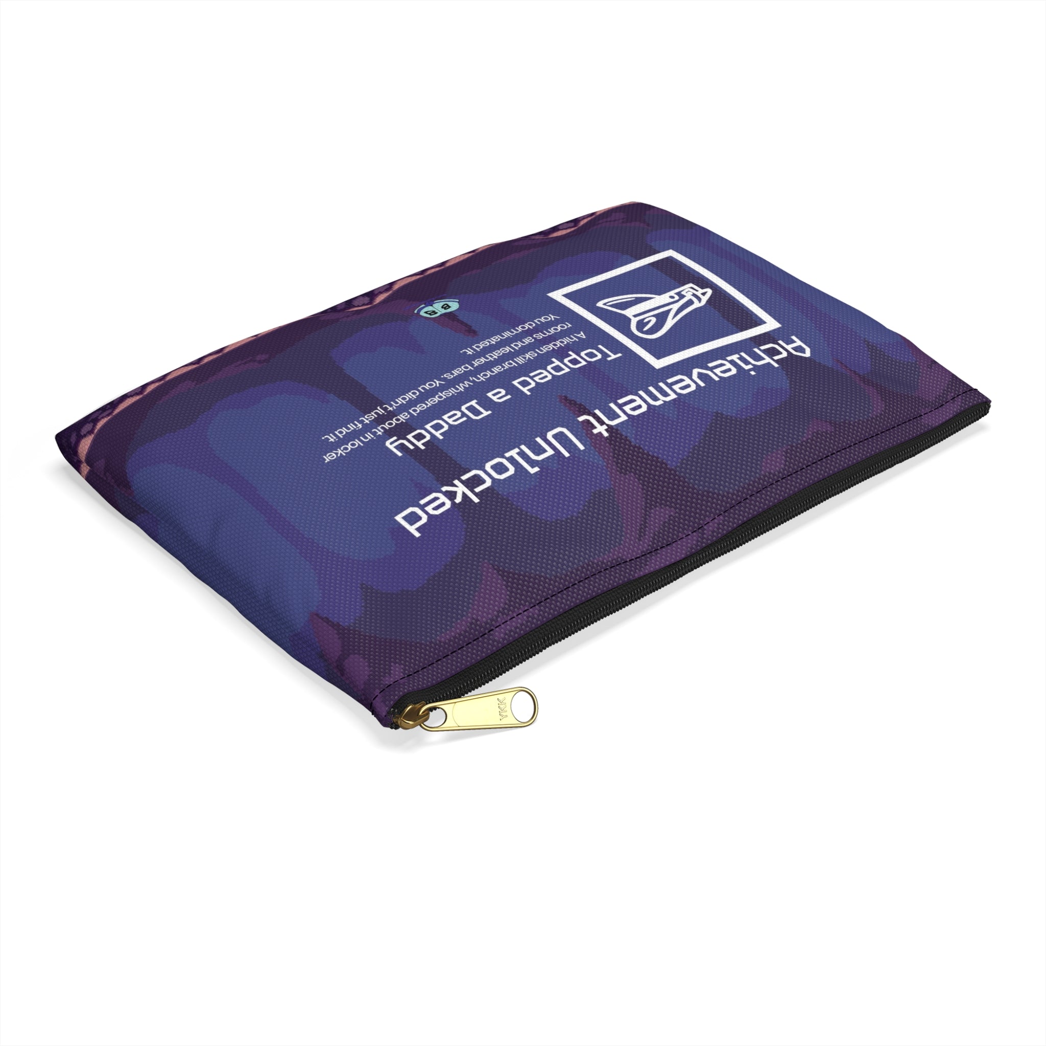 Zipper Gear Pouch - Achievement Unlocked