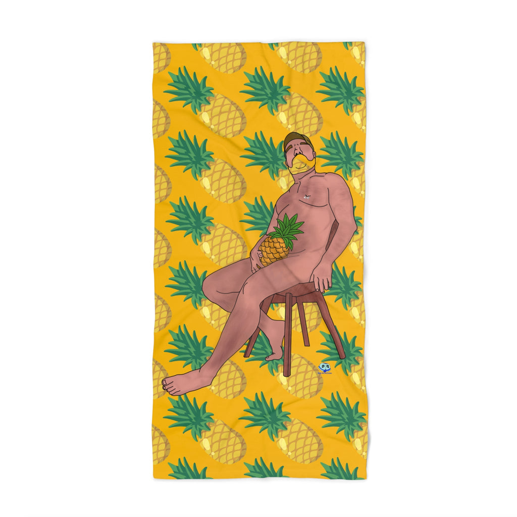 Beach Towel - Pineapple Makes it Sweet
