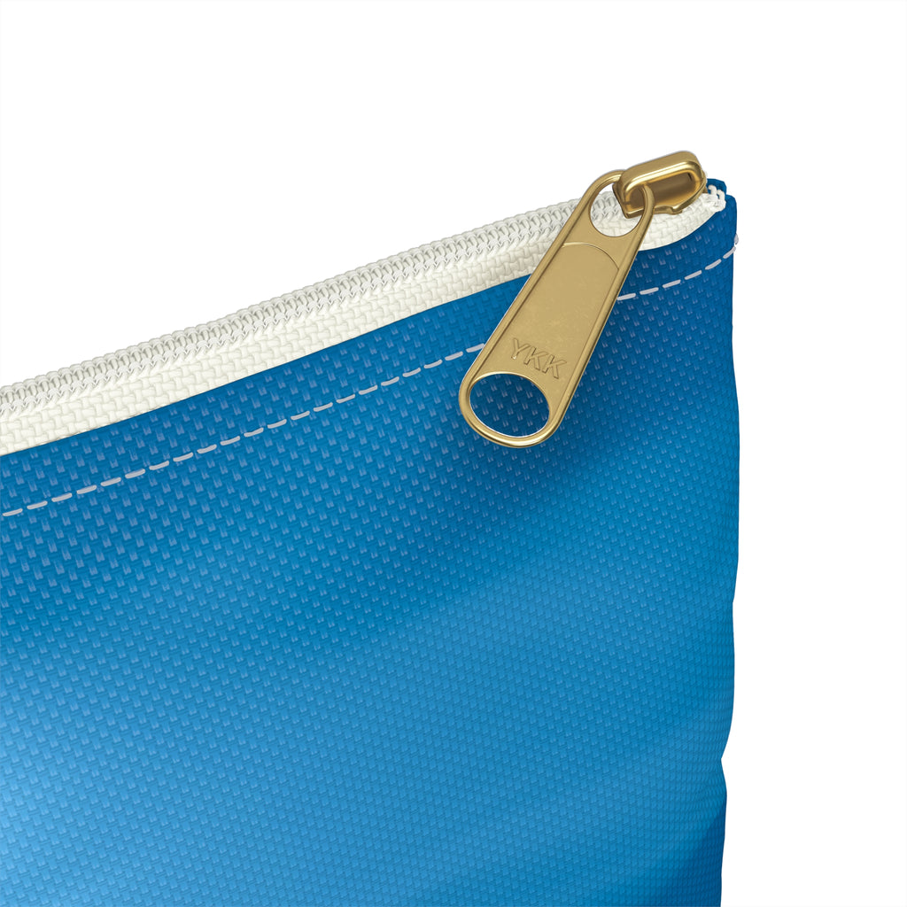 Zipper Gear Pouch - Big Blue
